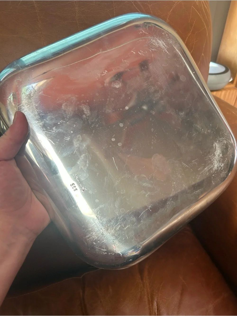 Nambe Silver Square Serving Tray